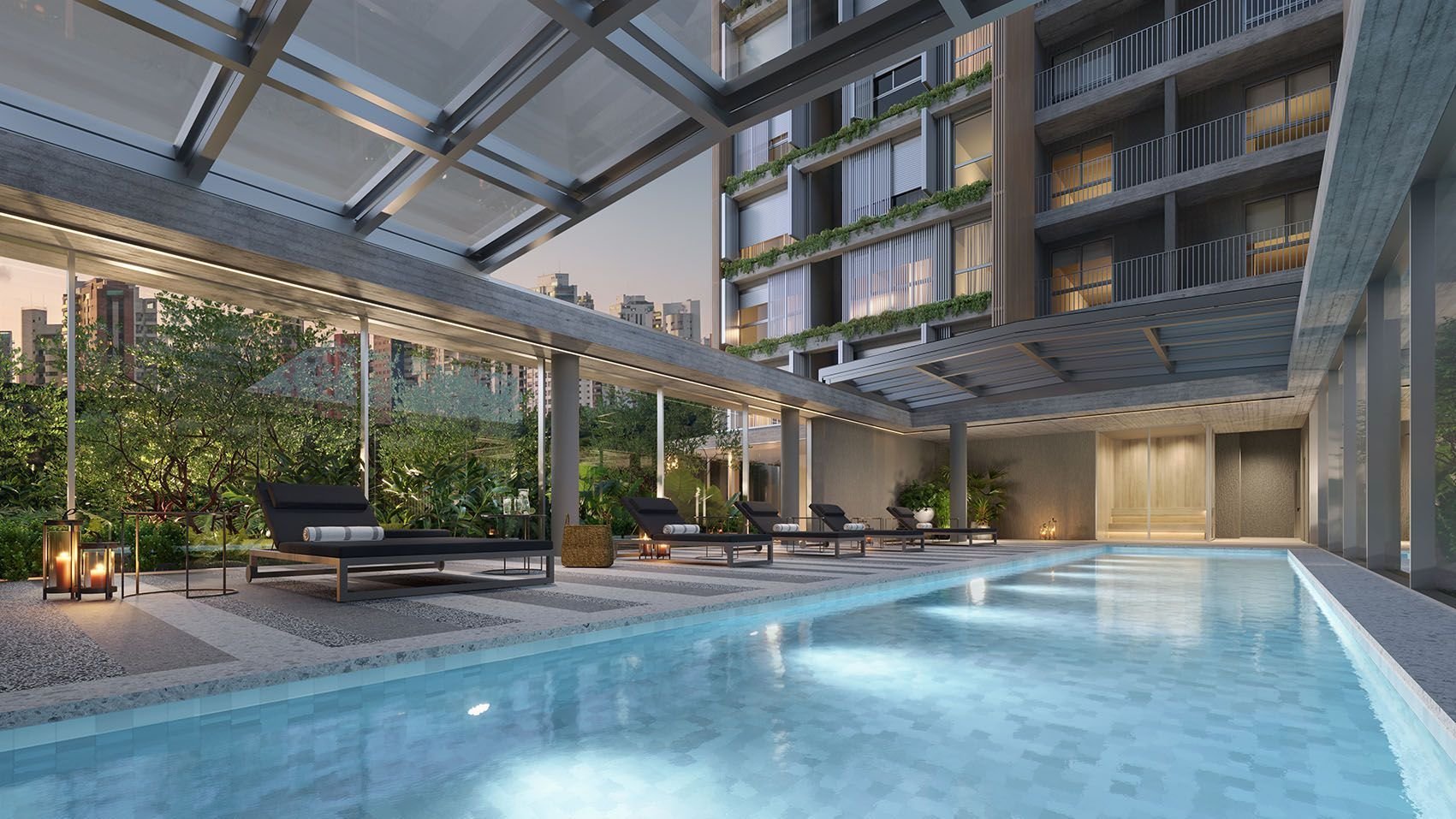 Piscina Helbor Jardins